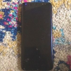 Samsung galaxy S8 jet black